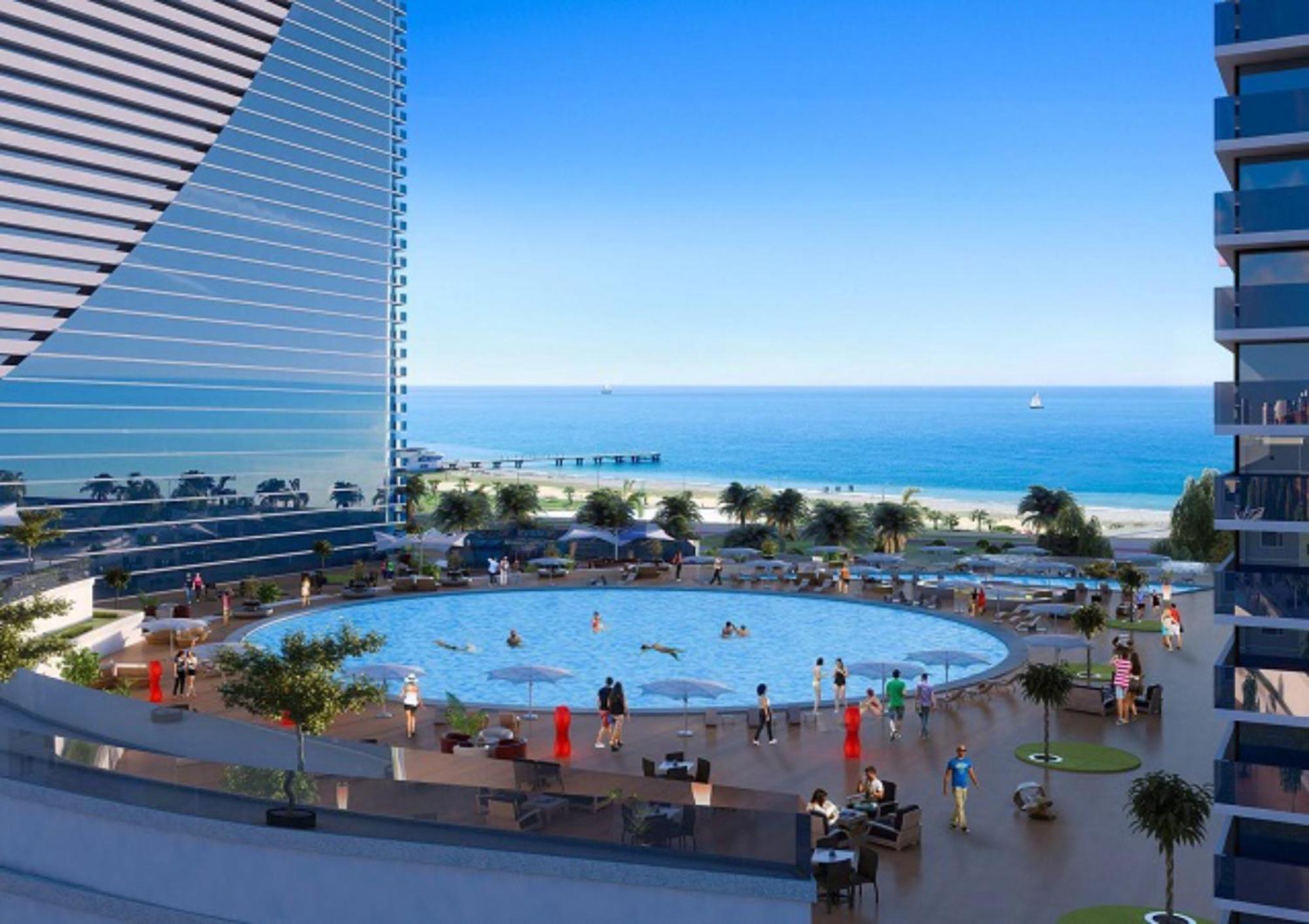 Apartamento Orbi City Panorama Vip Batumi Exterior foto